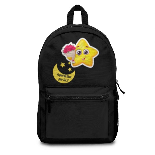 Design d'étoile et lune Backpacks