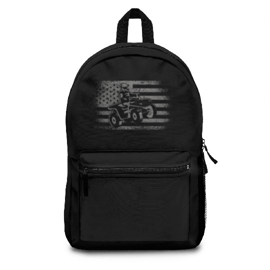 ATV Biker USA american Offroad 4 wheeler Quad Backpacks