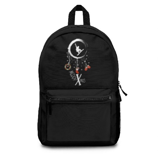 Winter dreamcatcher Christmas Snowboard Backpacks