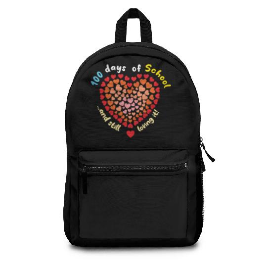 Teacher Student 100th Day Lover 100 Days Of School Backpacks