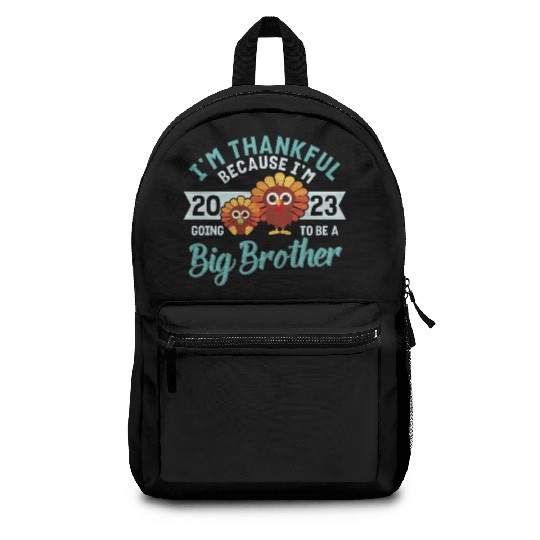 Big Brother 2023 Baby Thanksgiving Turkey Boys Backpacks