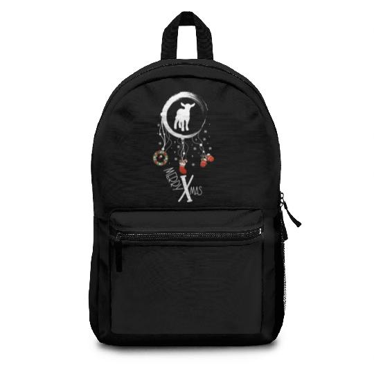 Winter dreamcatcher Christmas Lamb Backpacks