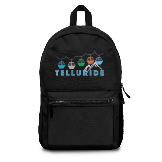 Colorado Ski Mountain Gondola Telluride Backpacks