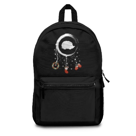 Winter dreamcatcher Christmas Hedgehog Backpacks