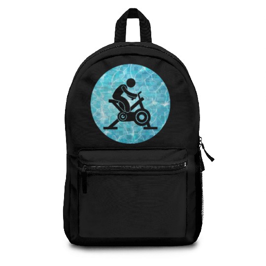 Aqua Cycling Swimming Pool Fitness Training Coach Backpacks