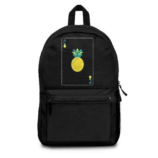 Open Faced Chinese Poker Pineapple Backpacks
