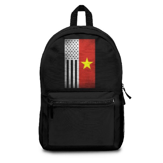 Vietnam Design for proud Vietnamese Americans Backpacks