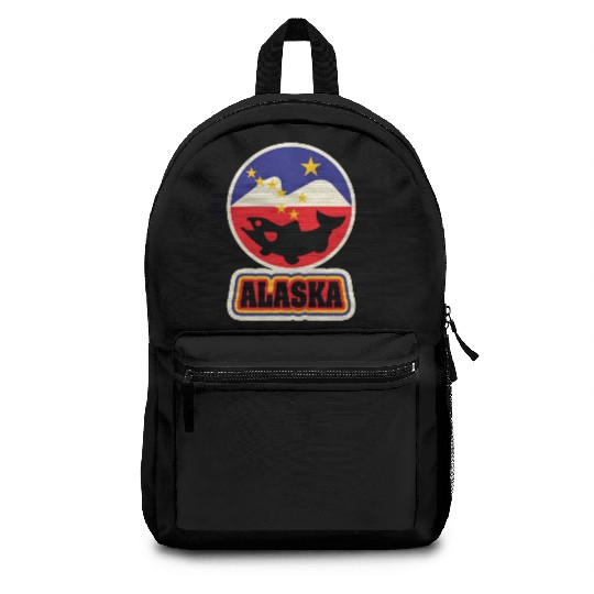 US States ALASKA Backpacks