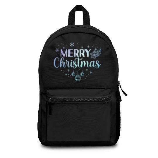Pastel Xmas Lover Christmas Holidays Backpacks