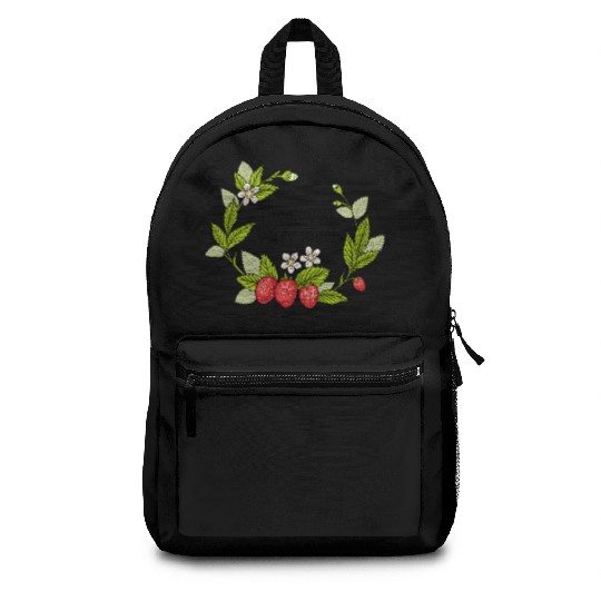 Thank you berry much, cute pun with strawberry Backpacks
