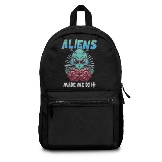 Alien Extraterrestrial Area 51 UFO Space Geek Gift Backpacks