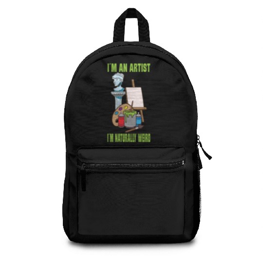 Artist Painting Painter Art Paint Art Teacher Backpacks