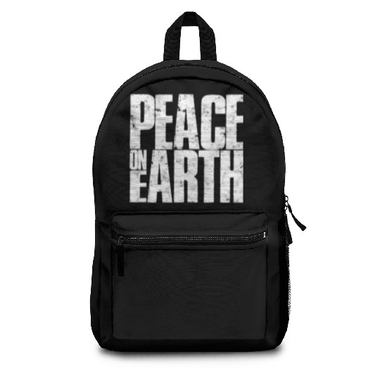 Peace on Earth - peace Backpacks