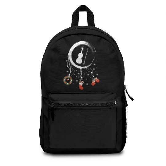 musical instrument dreamcatcher Christmas Violin Backpacks