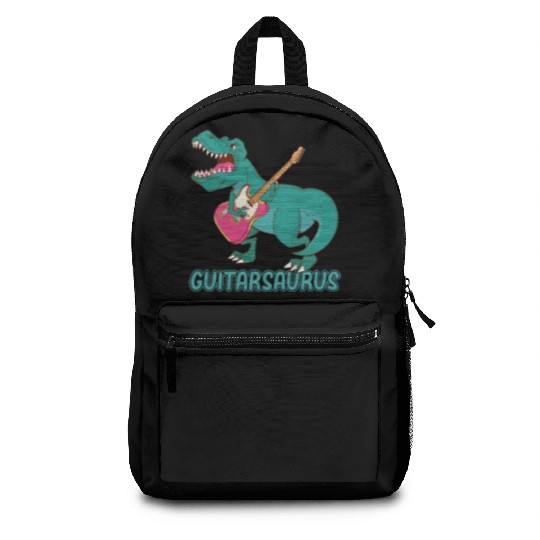 Guitarsaurus - Guitarist Bass Guitar Player Backpacks