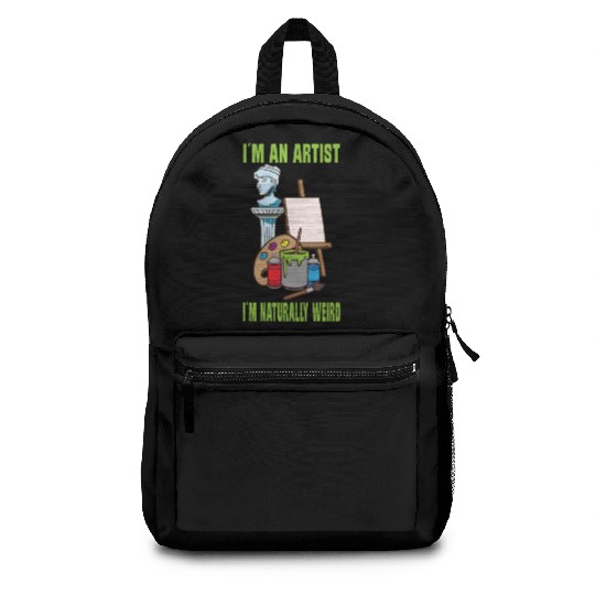 Artist Painting Painter Art Paint Art Teacher Backpacks