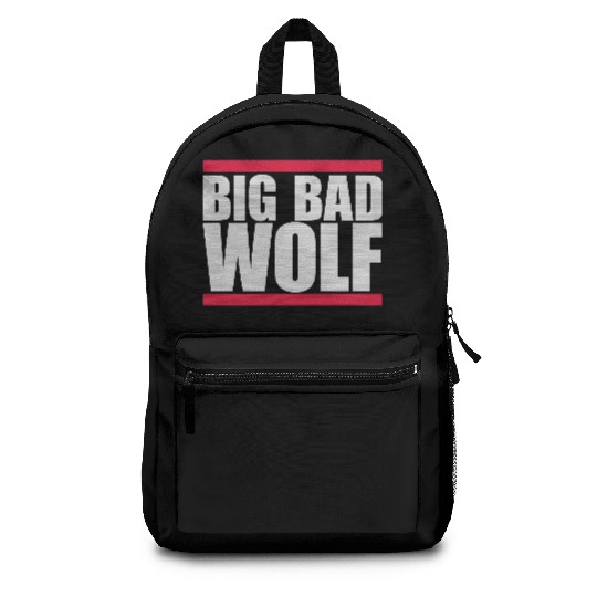 big bad wolf quote Backpacks
