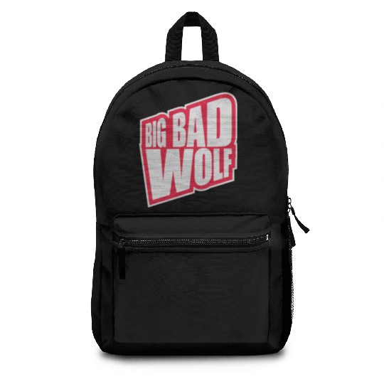 big bad wolf quote Backpacks
