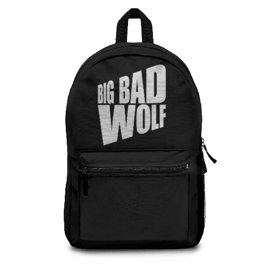 big bad wolf quote Backpacks