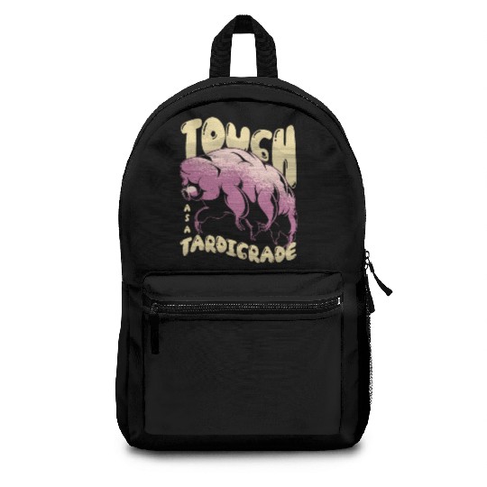Tough As Tardigrade Science Lover Tardigrade Backpacks