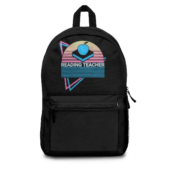Reading Teacher Retro Backpacks