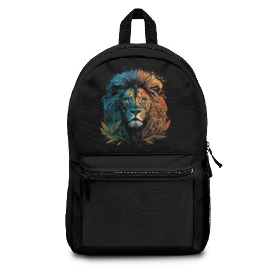 Two Face Lion Backpacks