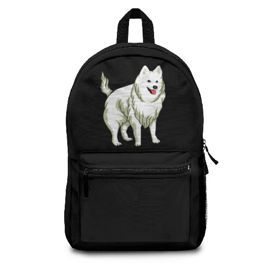 Samoyed Cute White Dog Owners Pet Lover Gift Ideas Backpacks