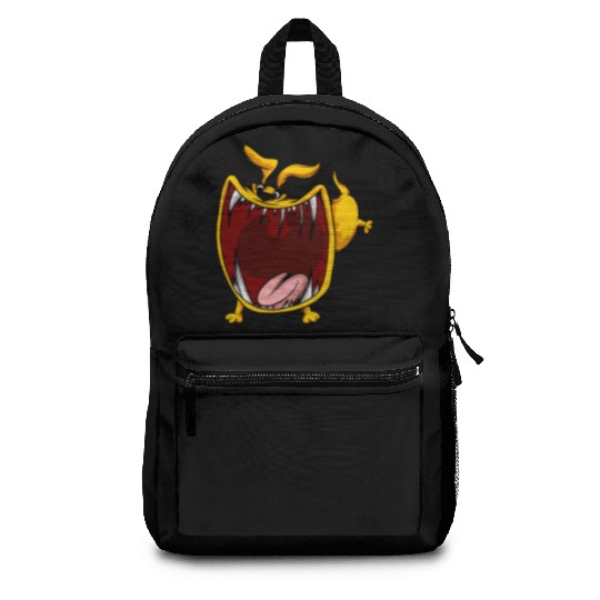 Scary Big Mouth Dog Owners Pet Lover Gift Ideas Backpacks