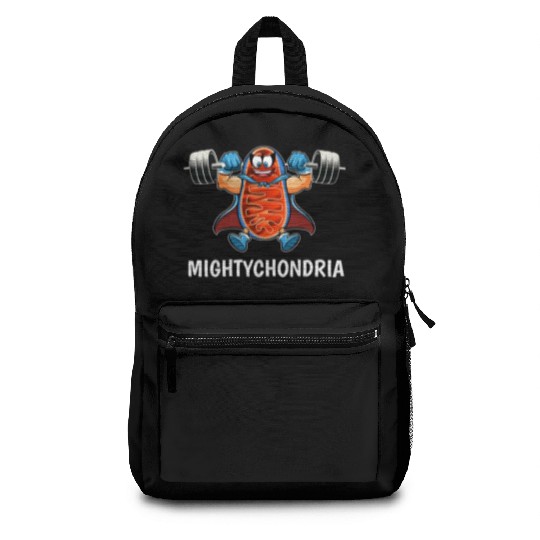 Mightychondria Cellular Biology Science Teacher Backpacks
