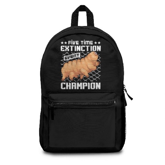Moss Piglet Science Biology Tardigrade Lover Backpacks