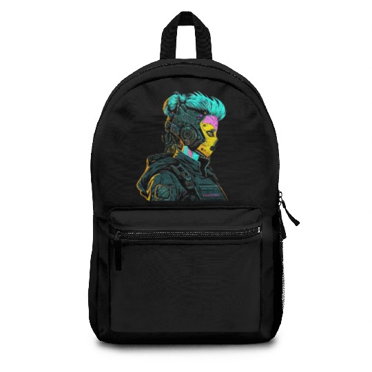 Sci-fi character Backpacks