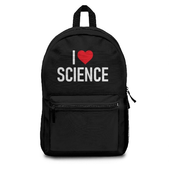I Love Science Teacher Student Gift Ideas Backpacks