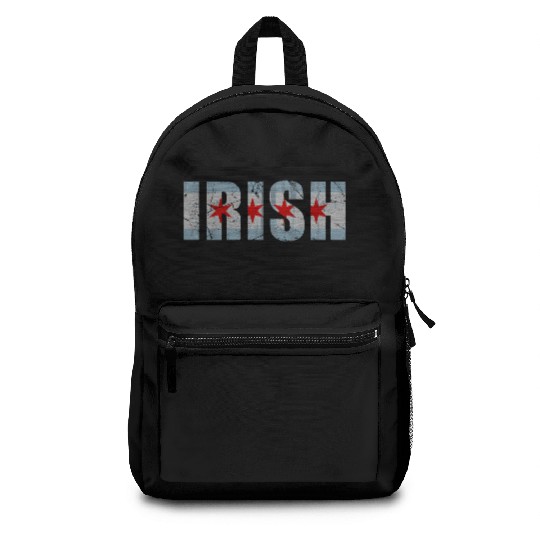 Chicago Irish Flag Chirish St Patricks Day Backpacks