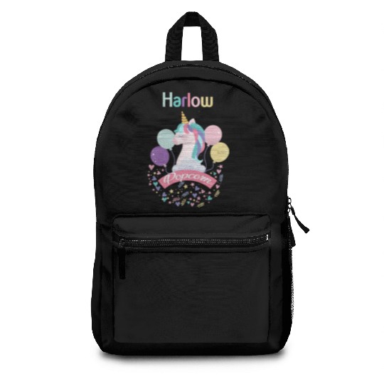 Harlow And Popcorn Merch Popcorn The Pony Backpacks