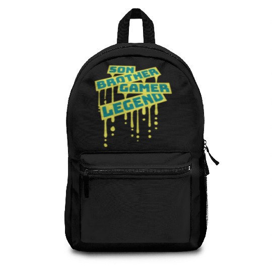 son brother gamer legend Backpacks
