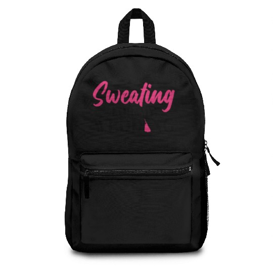Sweating For My Wedding - Bride Bachelorette Party Backpacks