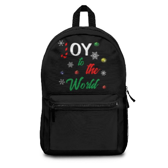 Joy to the world Backpacks