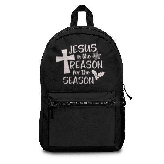 Jesus is The Reason for the Season Candy Christian Backpacks