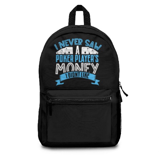 Poker Casino Poker Player Gambling Roulette Backpacks