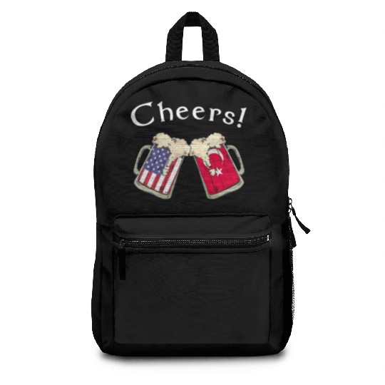 Turkiye American Grown Country Cheers Beer Drink Backpacks