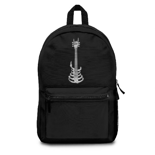 Rock & Roll Skeleton Guitar Music Lover Rockstar Backpacks