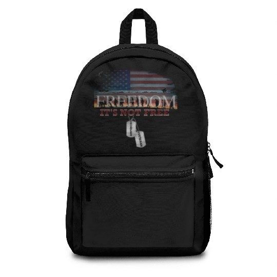 Airforce Veteran Freedom isn't Free Backpacks