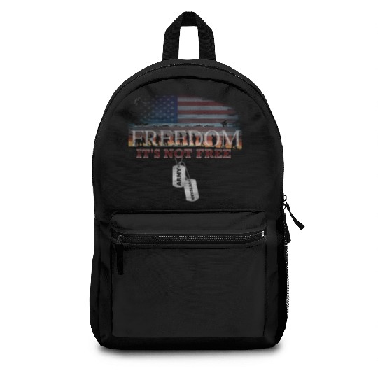 Army Veteran Freedom Isn't Free Backpacks