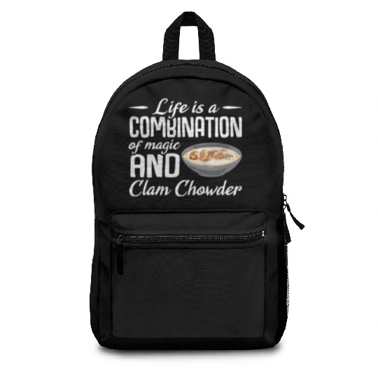 Life is a combination of magic and Clam Chowder Backpacks
