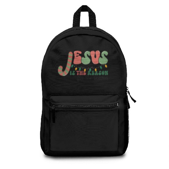 Jesus is The Reason for the Season Candy Christian Backpacks