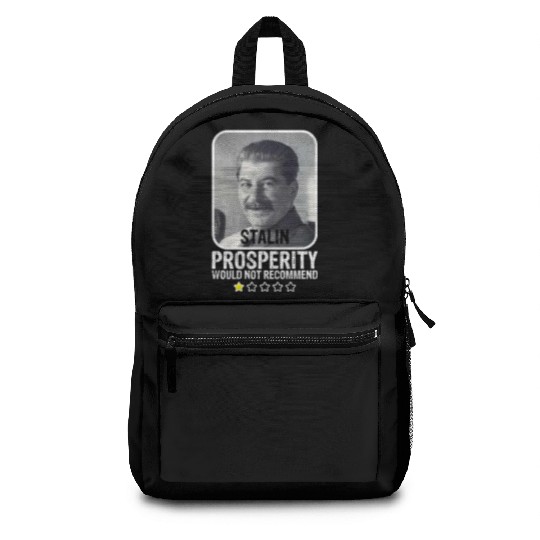 Prosperity Would Not Recommend Anti Communist Backpacks