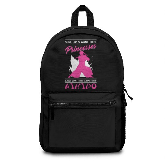 Aikido Girl Japan Taekwondo Karate Martial Arts Backpacks