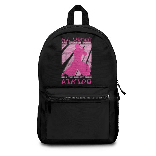 Aikido Women Japan Taekwondo Karate Martial Arts Backpacks