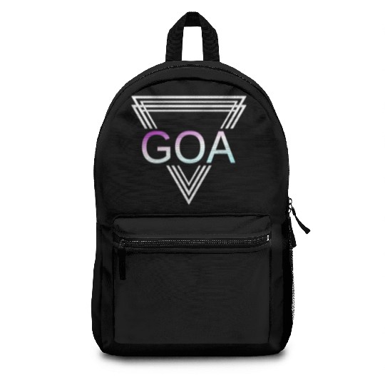 GOA Techno House Party EDM Festival Electro Rave Backpacks