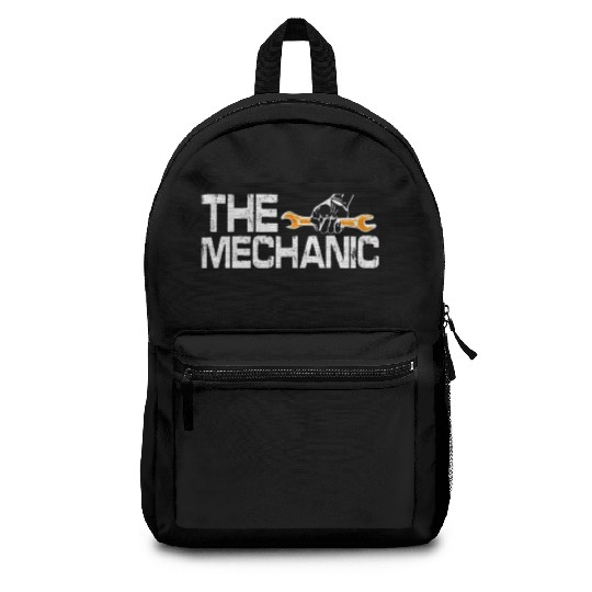 Dad Car Guy Garage Father's Day Funny Car Mechanic Backpacks